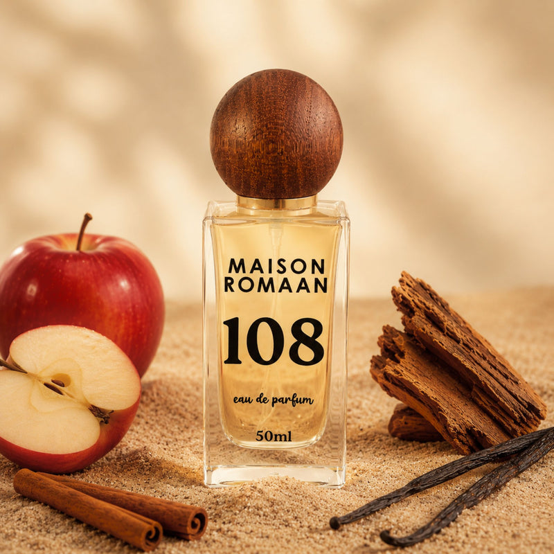 Maison Romaan No 108, warm gourmand unisex perfume