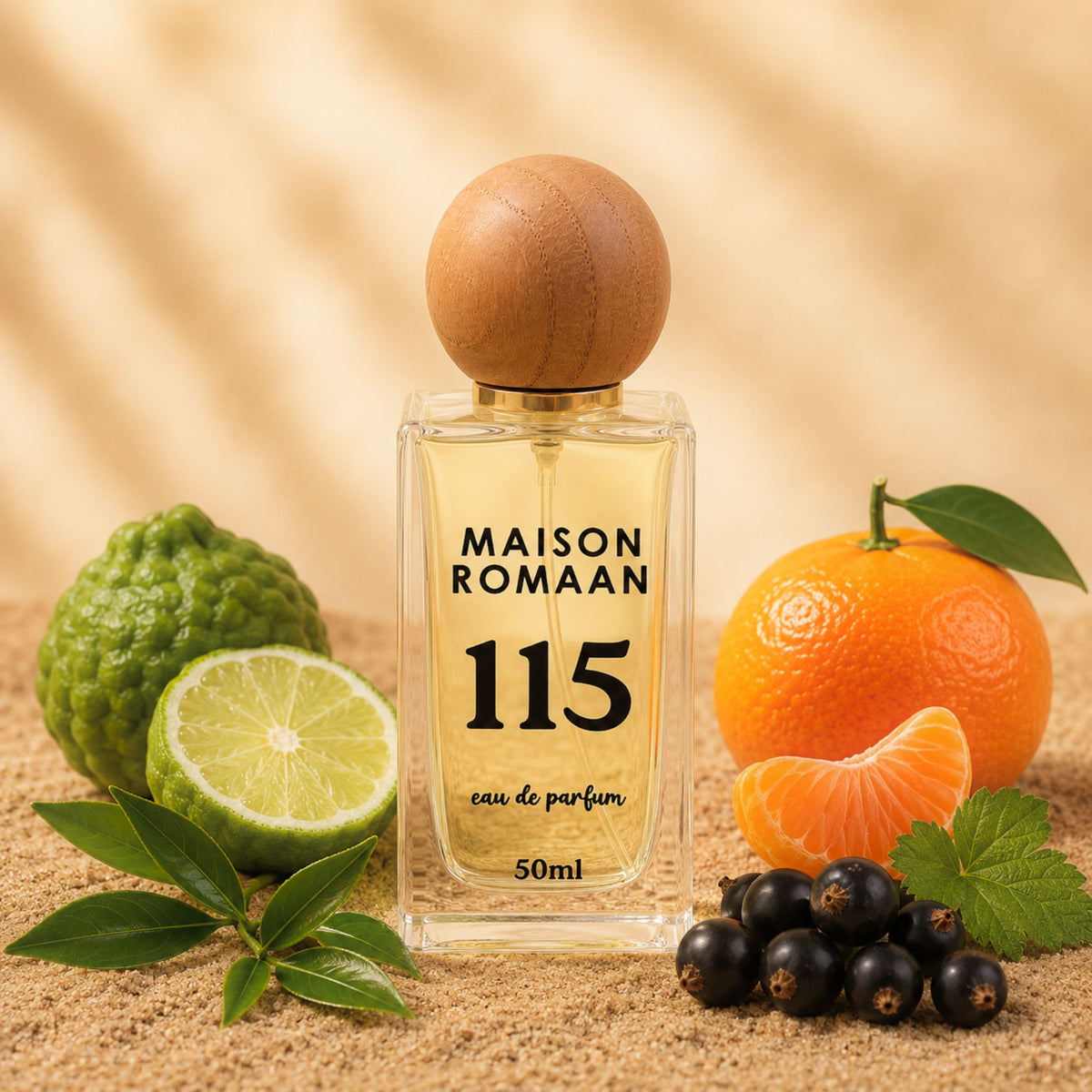 Maison Romaan No 115, fresh aromatic unisex perfume