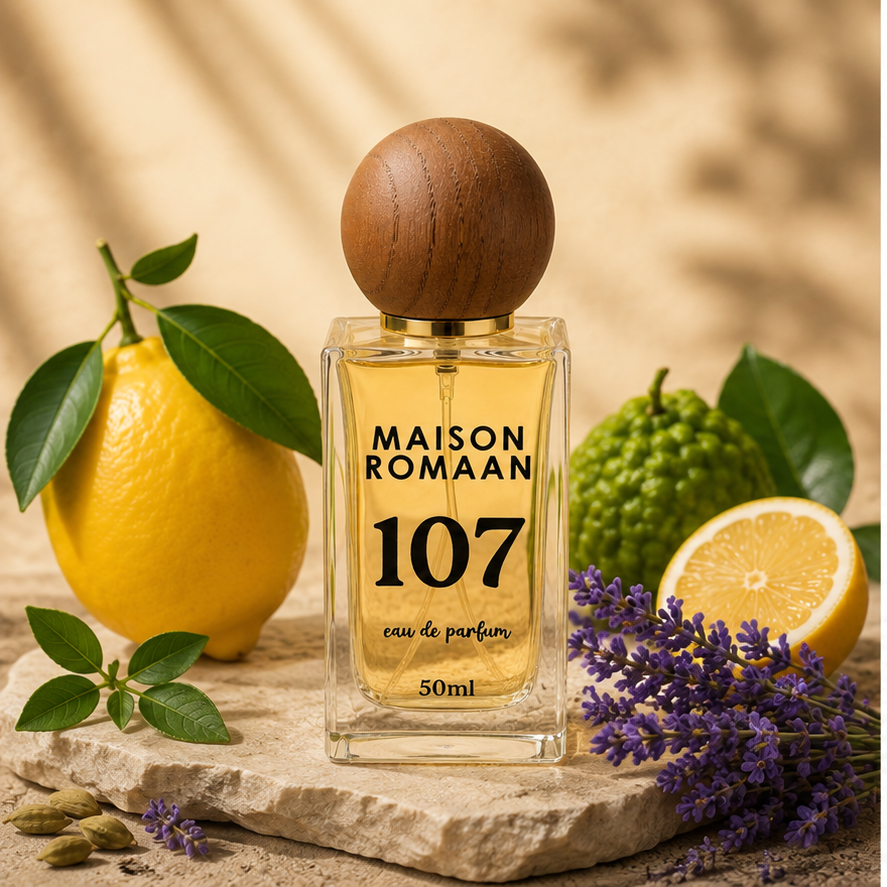 Maison Romaan No 107, woody aromatic perfume for men, image 2